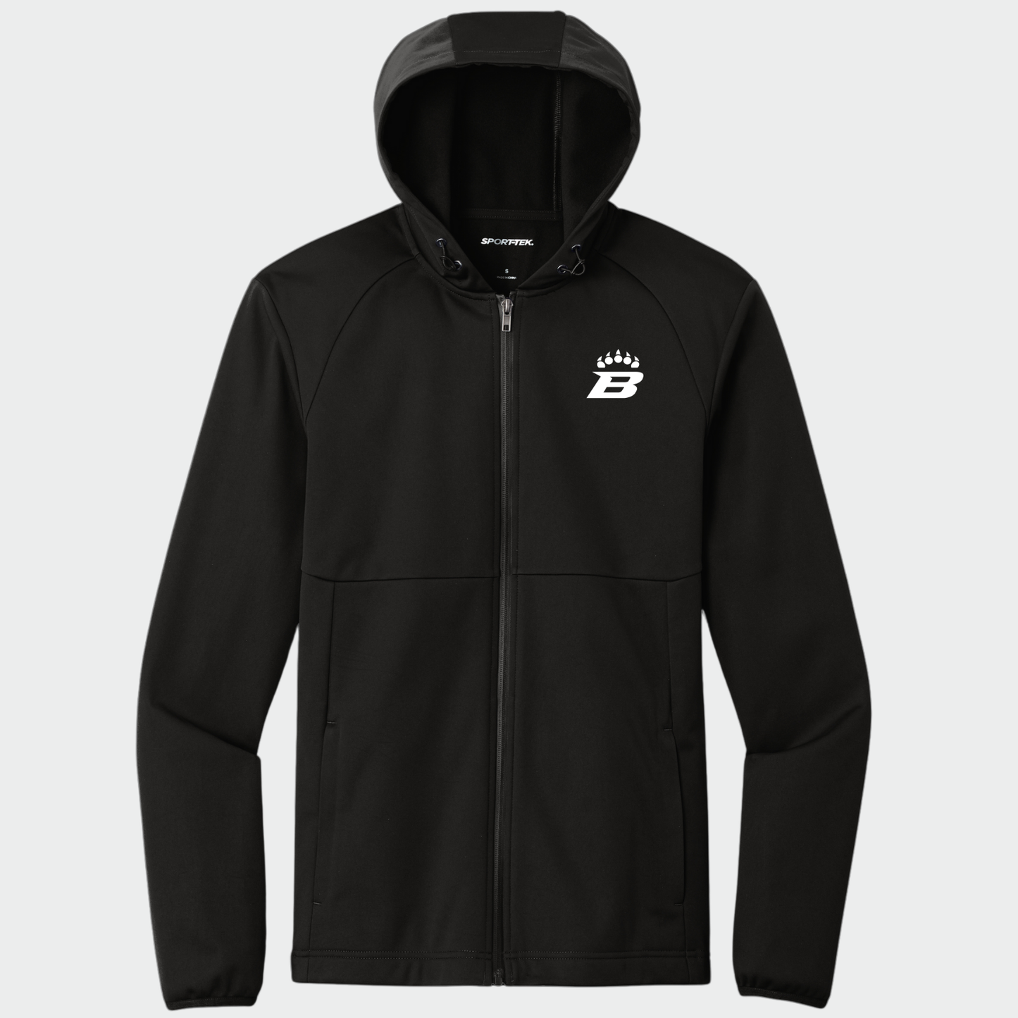 BRUINS: B-Claw Hooded Soft Shell Jacket