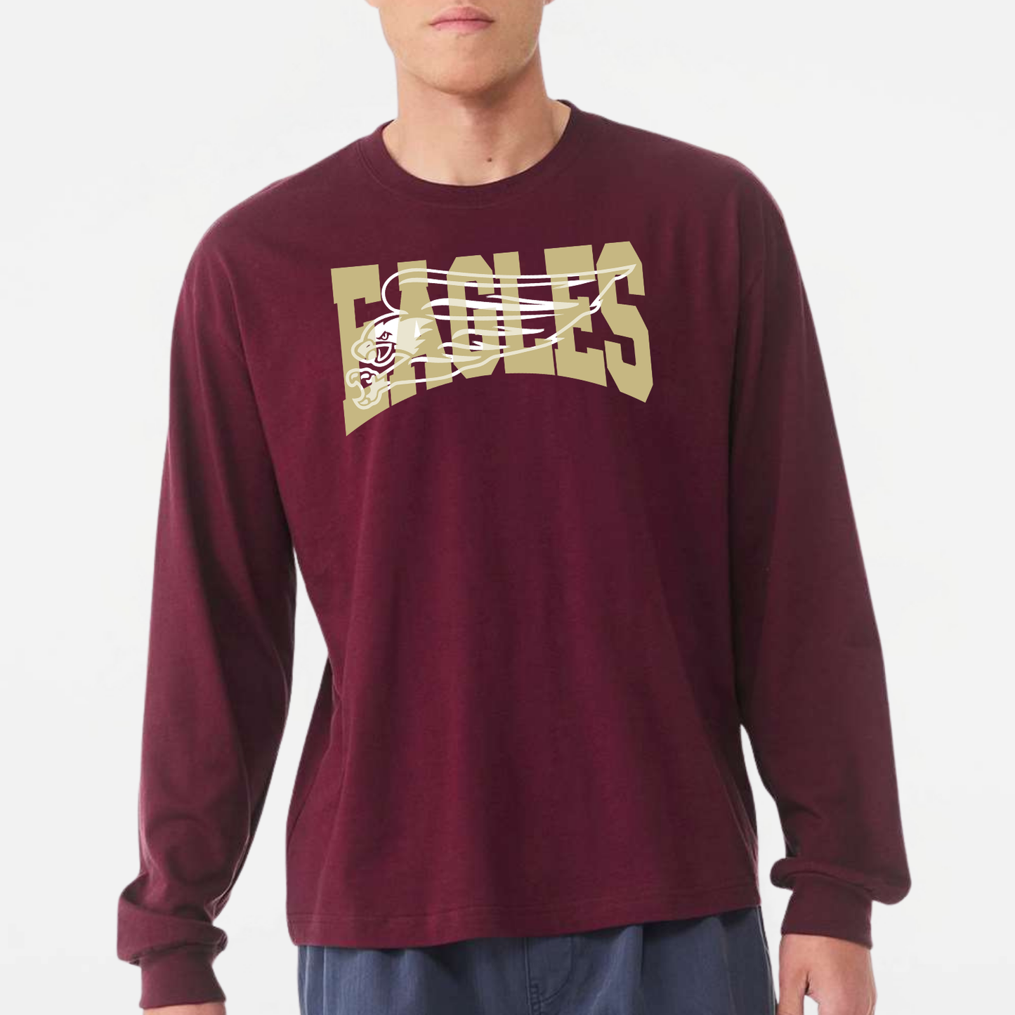 NAPTO: Eagles 6oz Heavyweight Long Sleeve T-Shirt