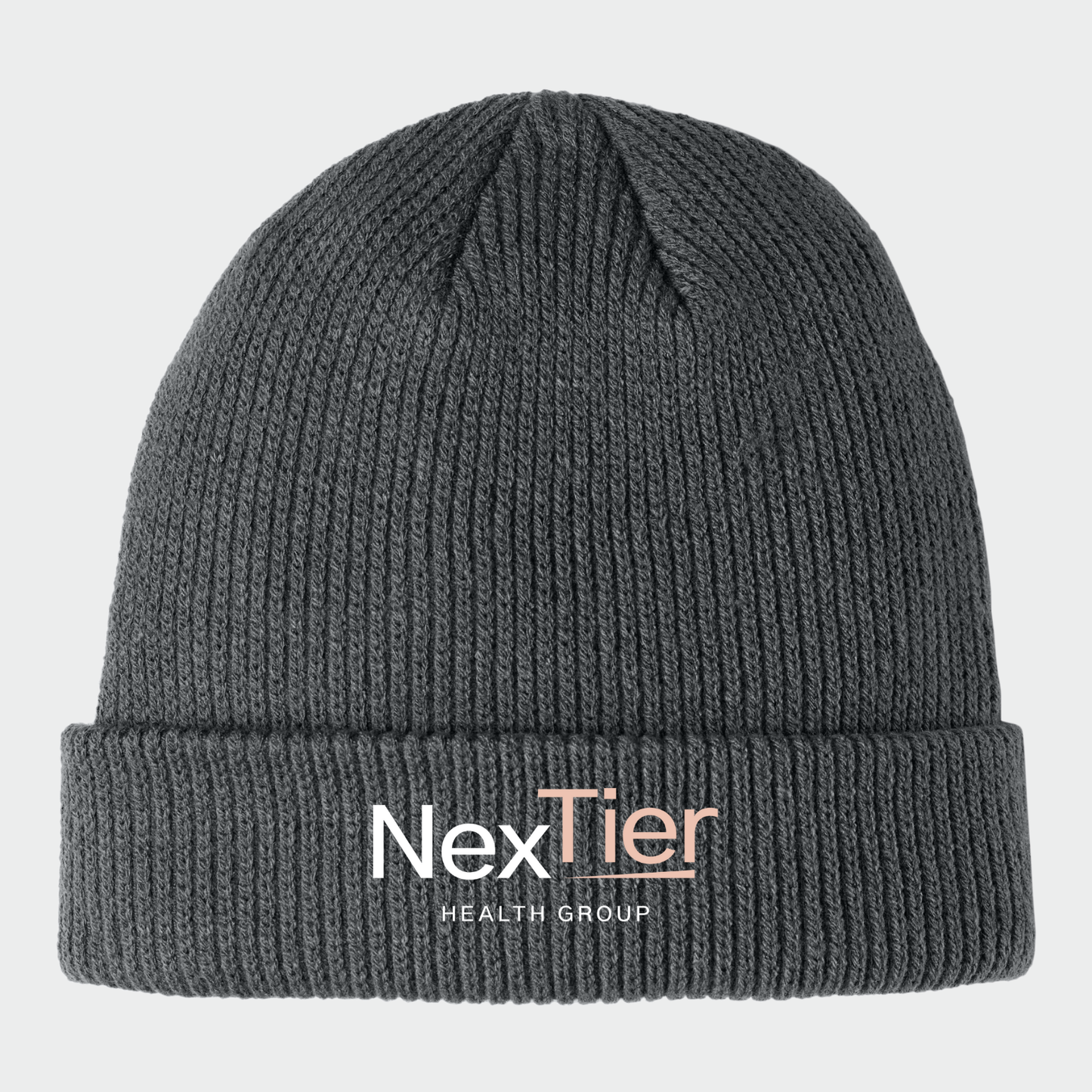 Nextier: Embroidered Cozy Cuffed Beanie
