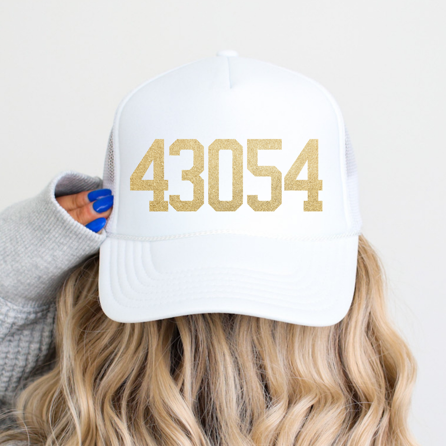PATRIOTIC: 43054 Gold Foil Foam Trucker Hat
