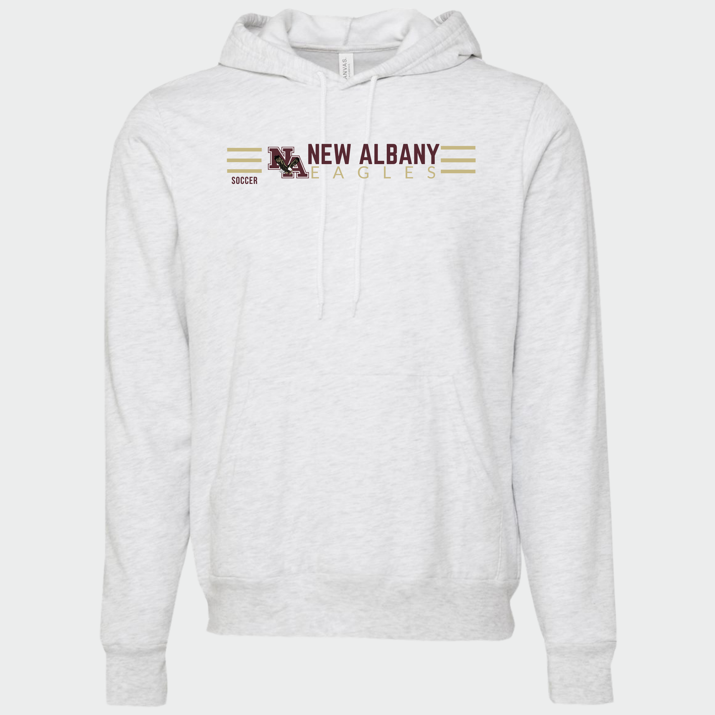 NAGS: New Albany Soccer, Sponge Fleece Hooded Sweatshirt