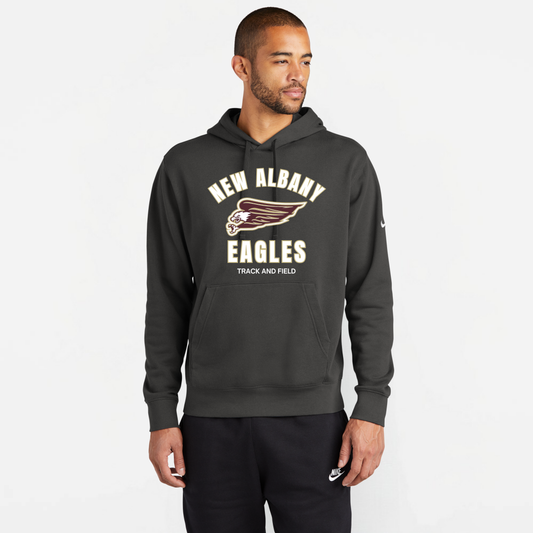 NA Track and Field: Nike Club Fleece Hooded Sweatshirt
