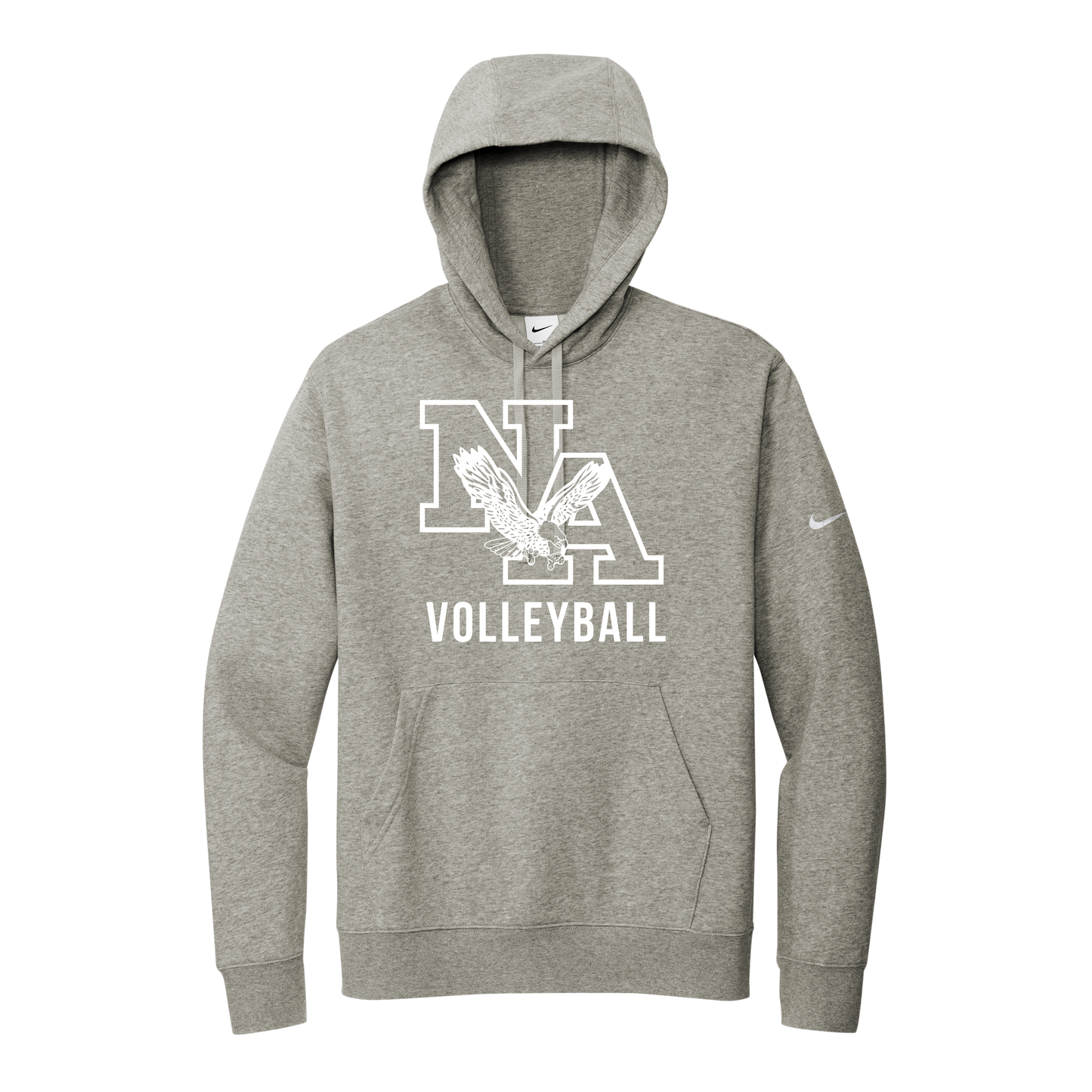 NA Volleyball: Nike Club Fleece Hooded Sweatshirt