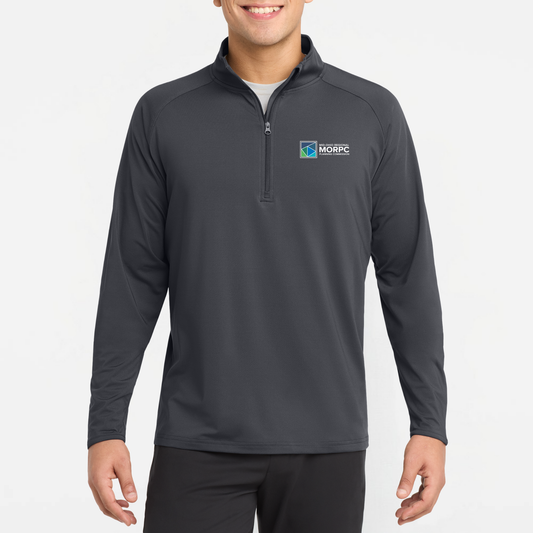 MORPC: Quarter Zip Long Sleeve Stretch Tech Pullover