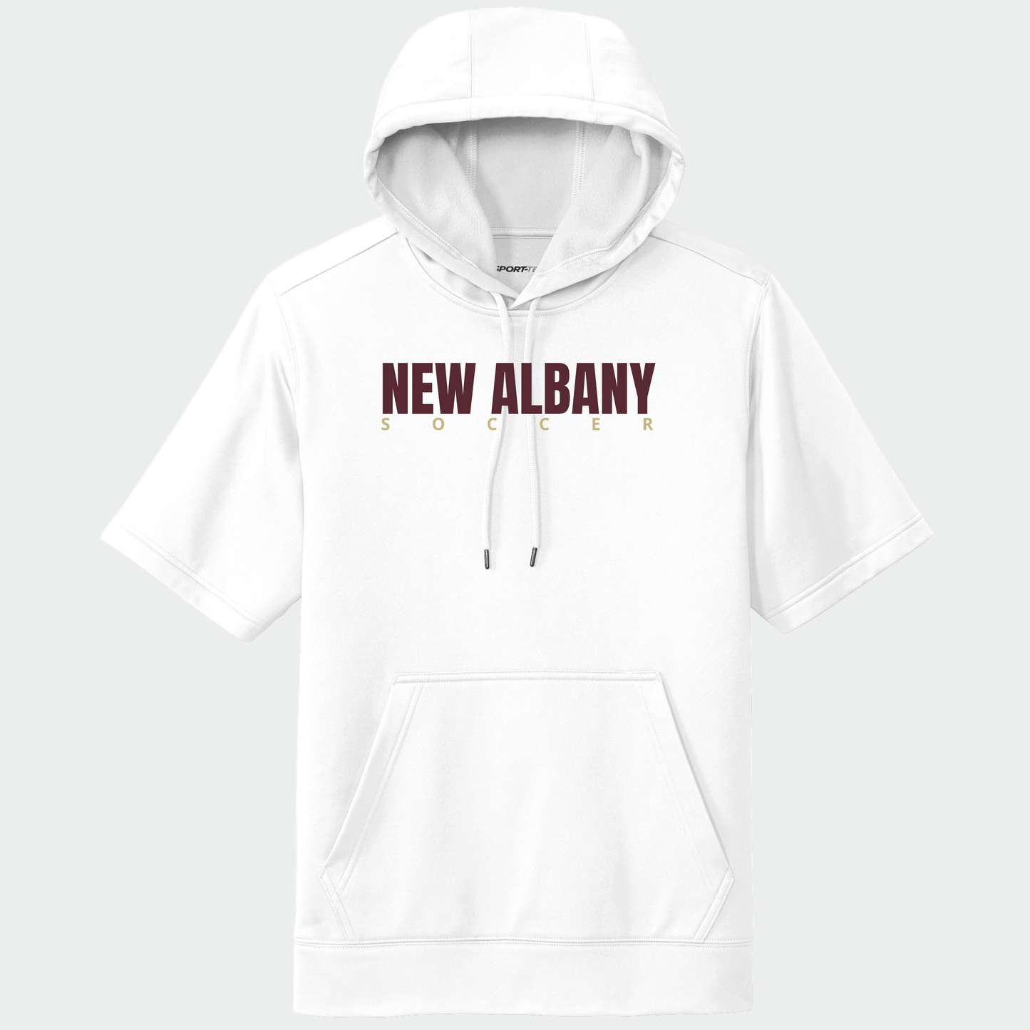 NAGS: New Albany Soccer, Short Sleeve Tech Fleece Hoodie
