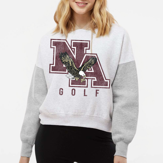 NAGOLF: Crop Hooded Sweatshirt