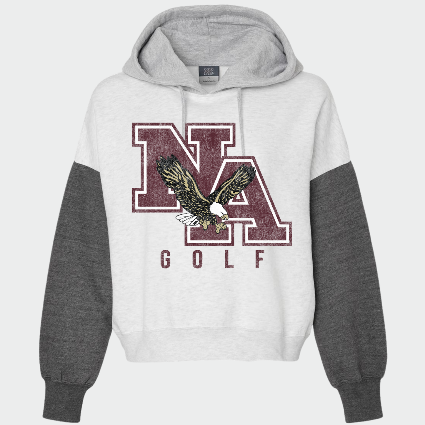 NAGOLF: Crop Hooded Sweatshirt
