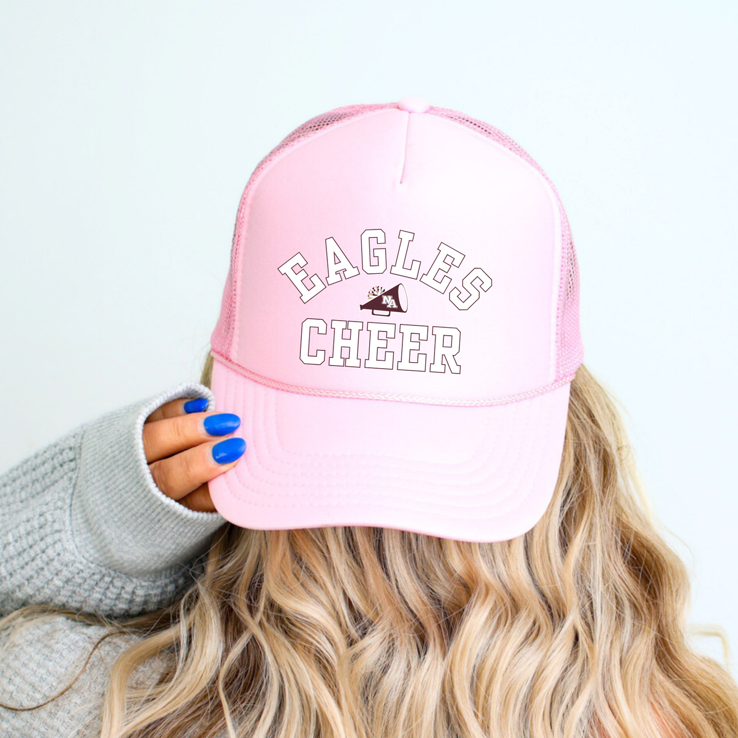 NAYCHEER: Eagles Cheer Foam Trucker Hat