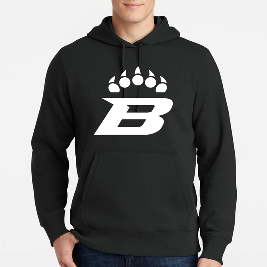 BRUINS: B-Claw Pullover Hooded Sweatshirt