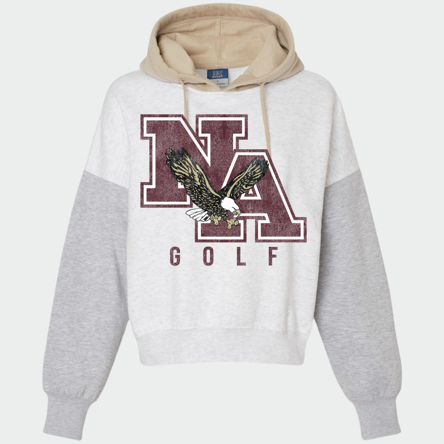 NAGOLF: Crop Hooded Sweatshirt