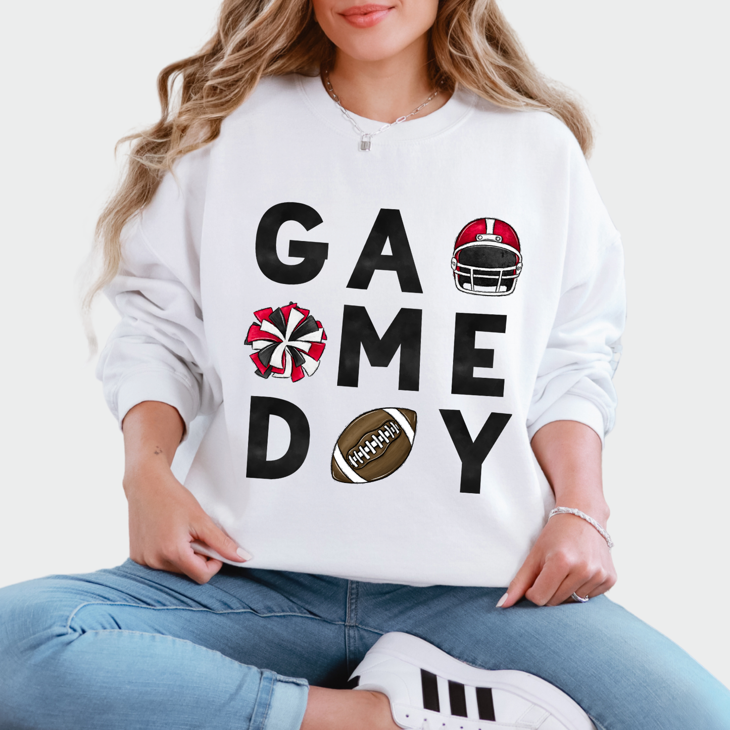 JYAA: Football Game Day Crew Sweatshirt