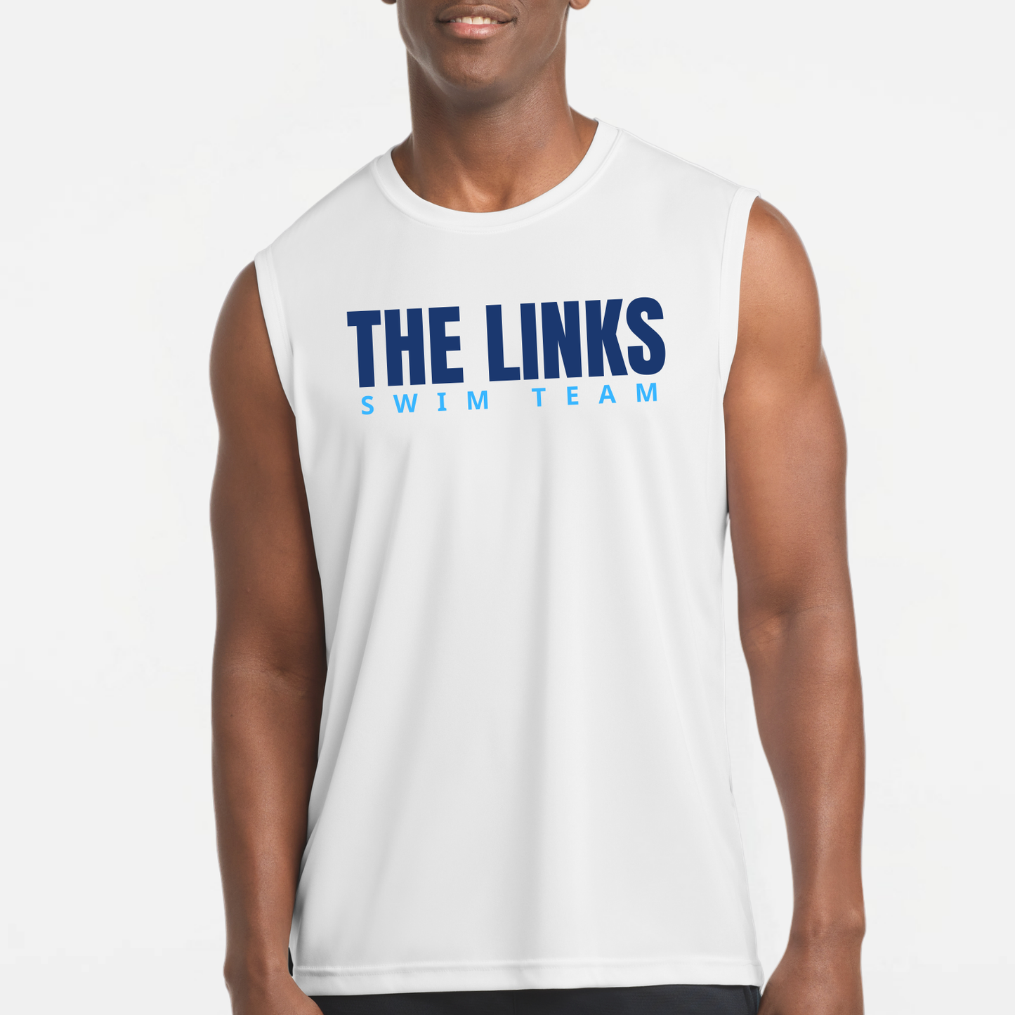 LINKSWIM: Sleeveless Tech T-Shirt