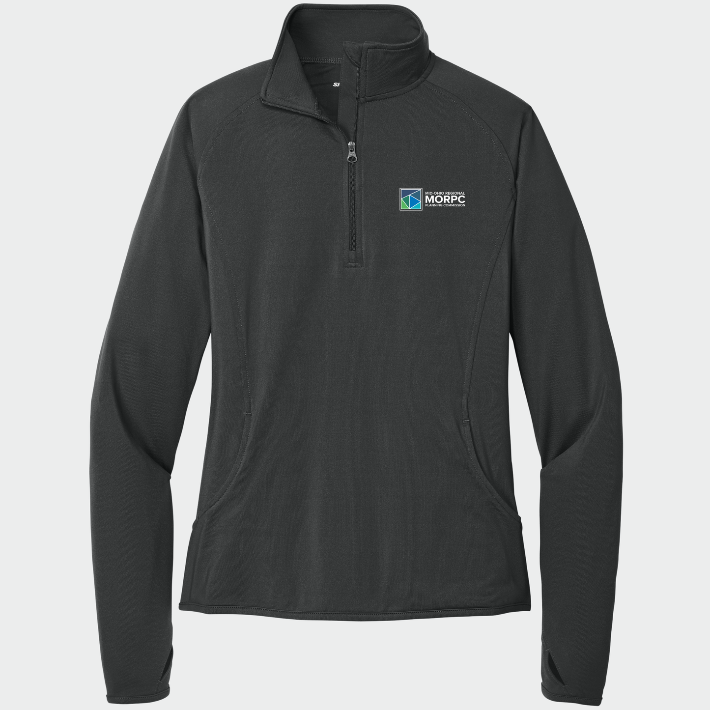 MORPC: Women's Quarter Zip Long Sleeve Stretch Tech Pullover