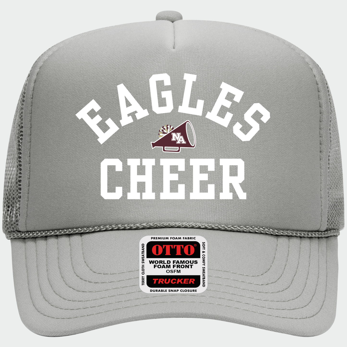 NAYCHEER: Eagles Cheer Foam Trucker Hat