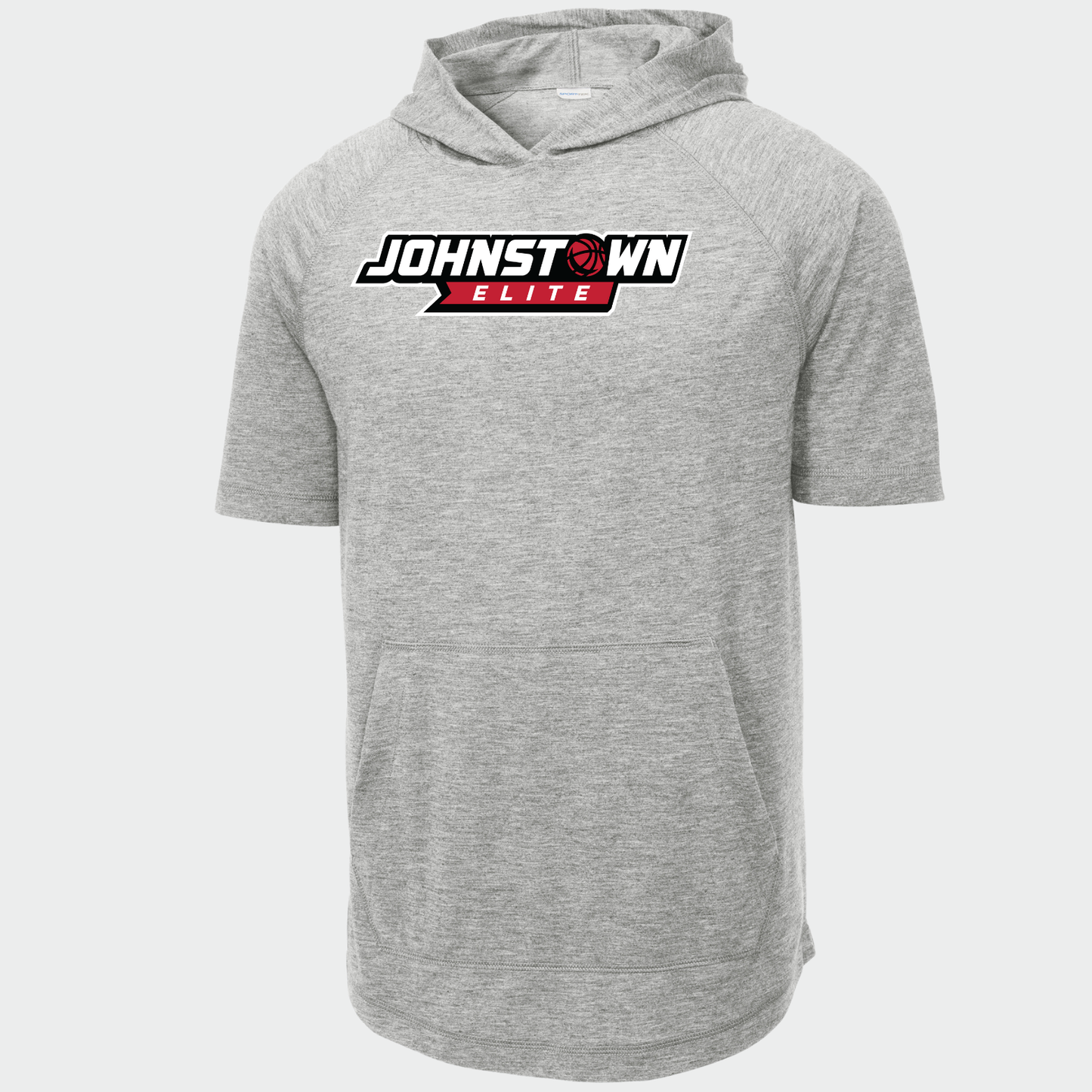 JEB: Johnstown Elite Basketball Short Sleeve, Hooded Triblend Tech T-Shirt