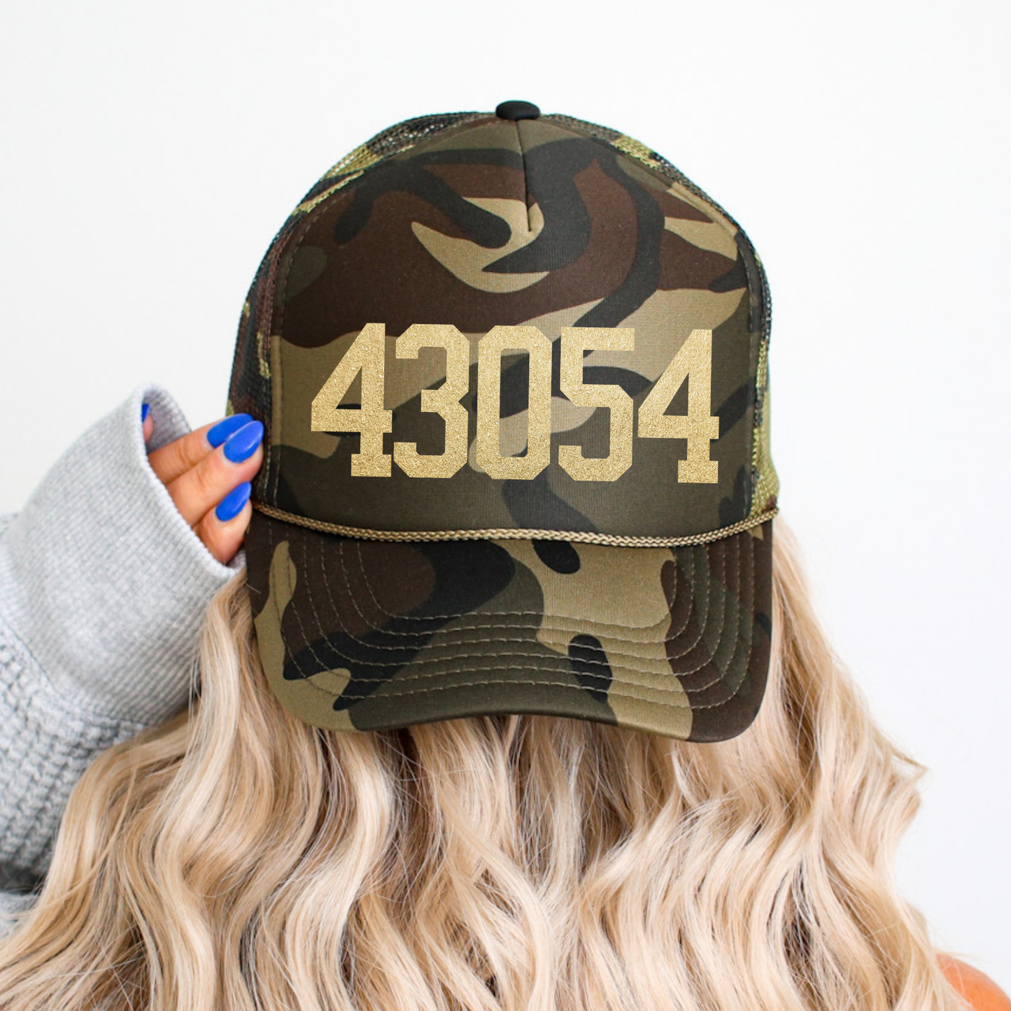 PATRIOTIC: 43054 Gold Foil Foam Trucker Hat