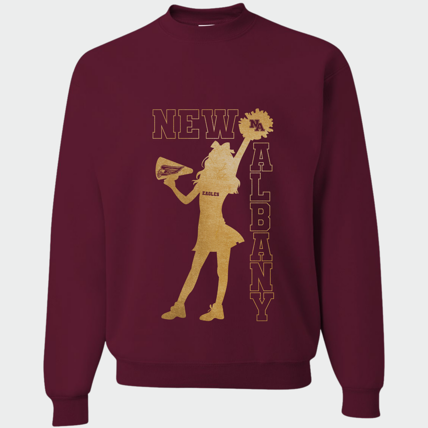 NAYCHEER: 2025 NA Youth Cheer Crew Sweatshirt *foil*