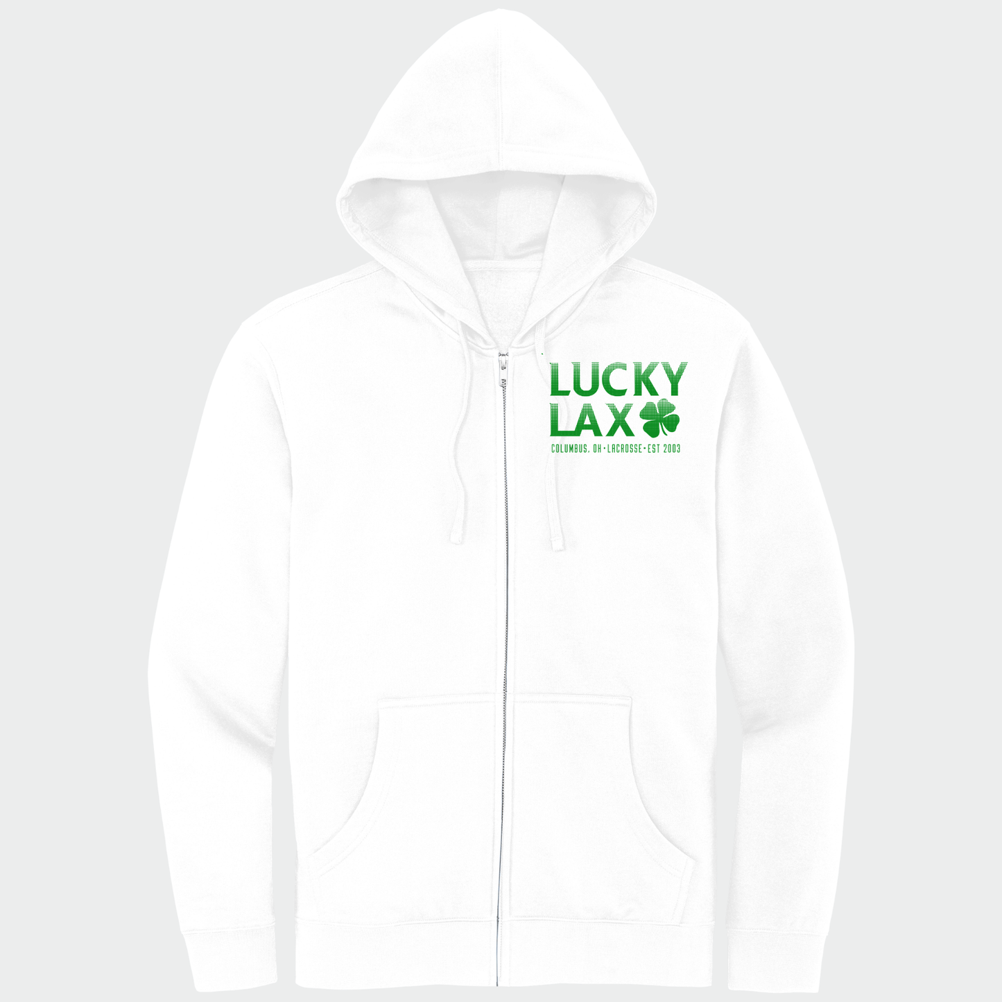LuckyLax: Full-Zip Hooded Sweatshirt