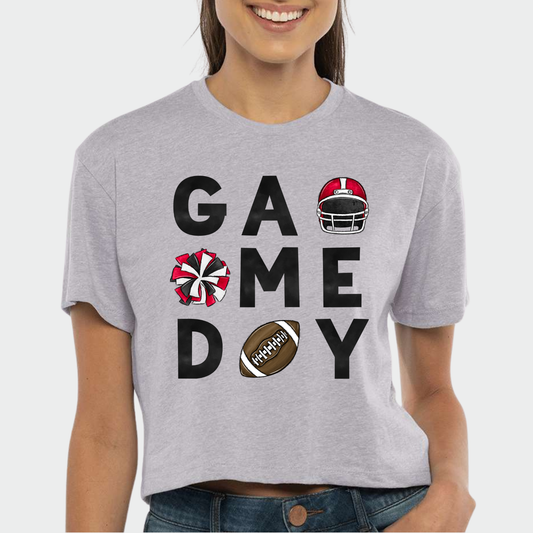 JYAA: Football Game Day Women's Crop Top
