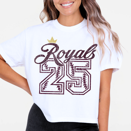 TCR: Royals Baseball Number Women's T-Shirt