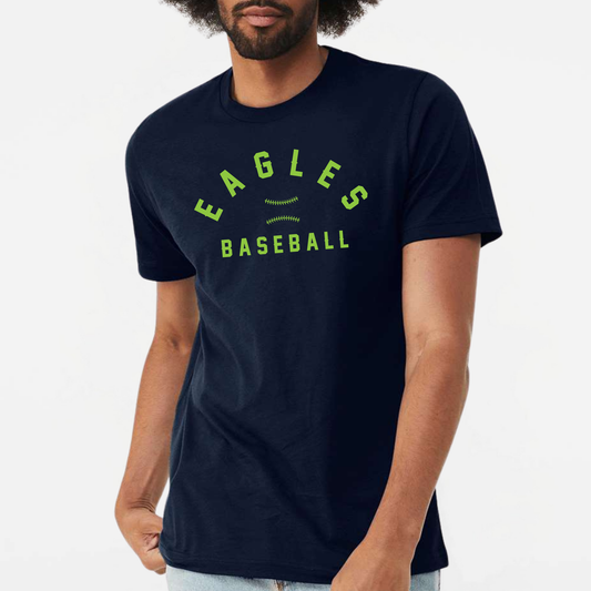 Powell Eagles: Stitched Baseball Triblend Tee