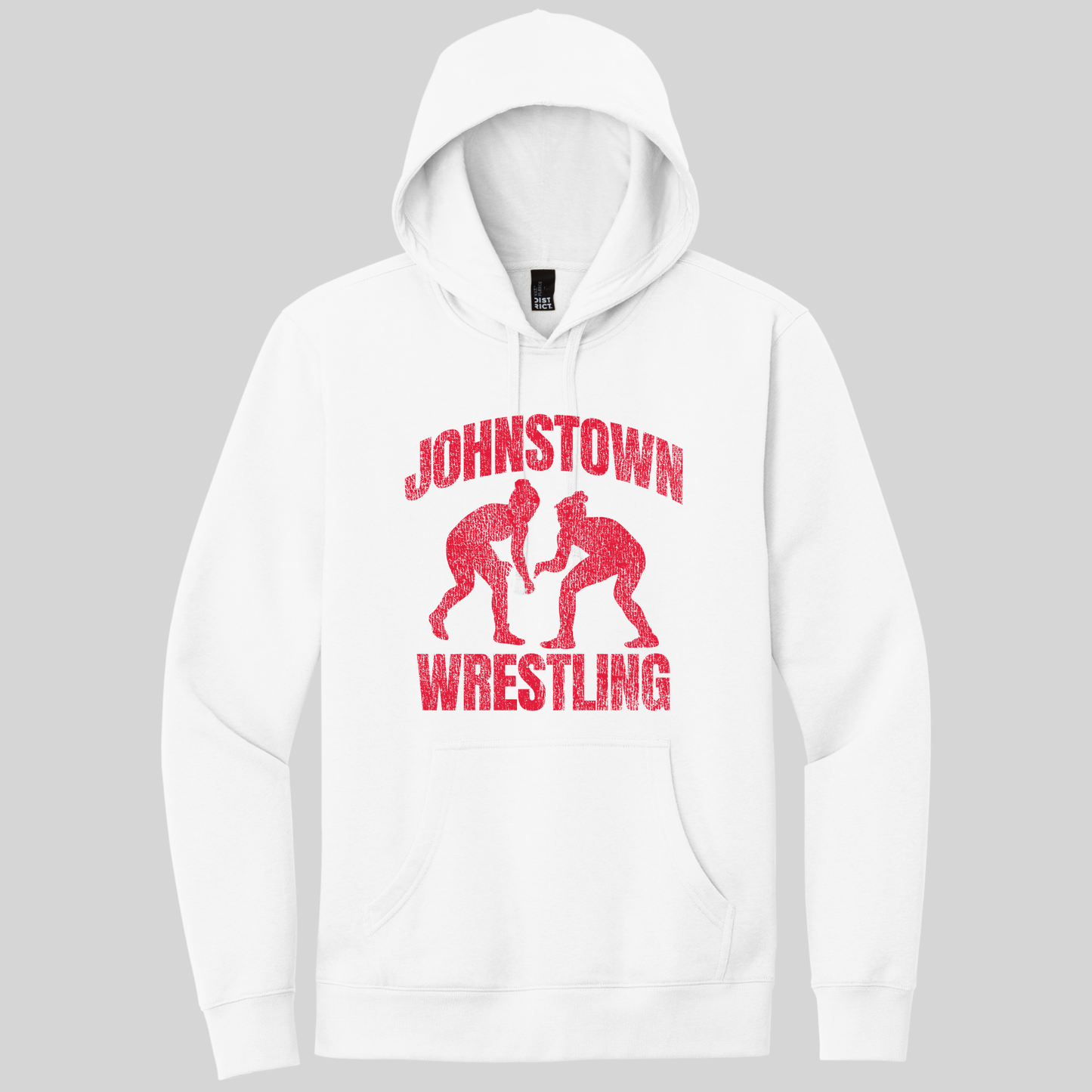 JYAA: Johnstown Wrestling *distressed graphic* Hooded Sweatshirt