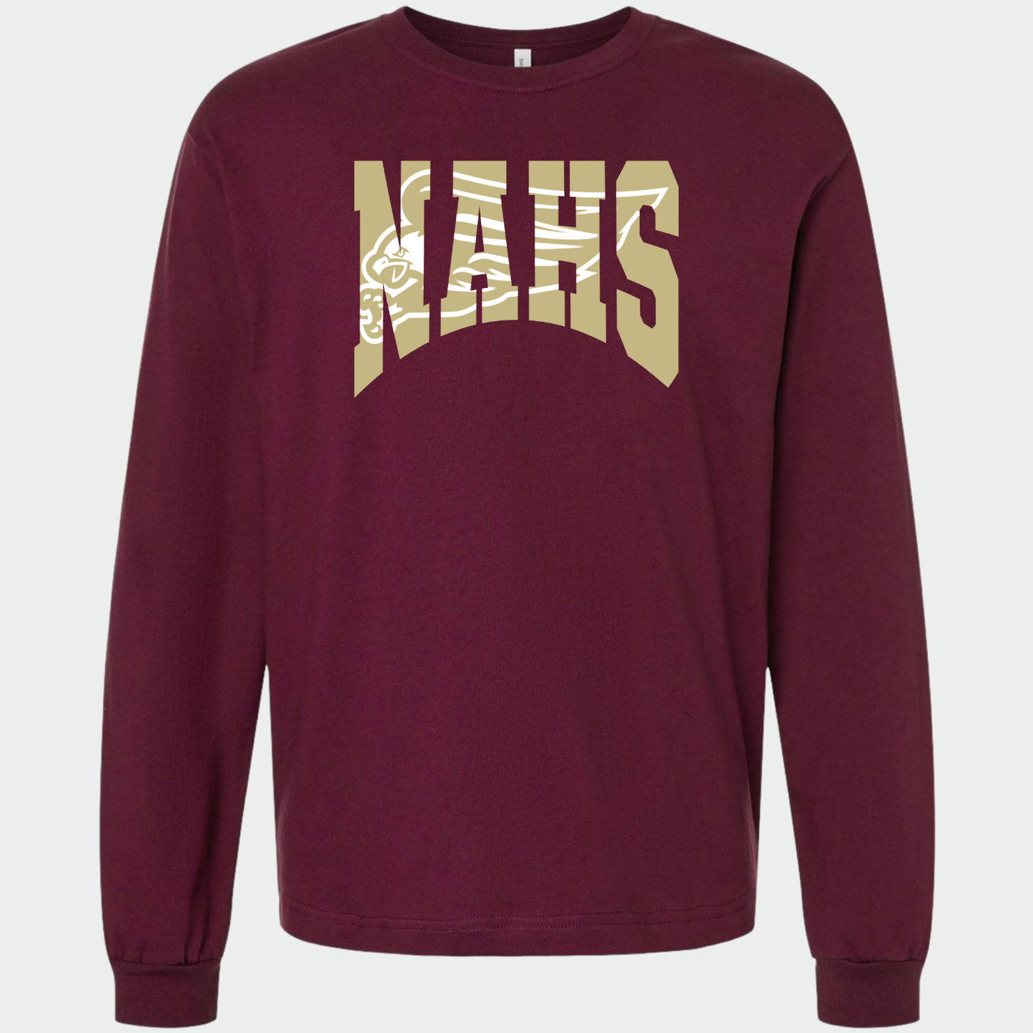 NAPTO: NAHS Eagle Knockout 6oz Heavyweight Long Sleeve T-Shirt