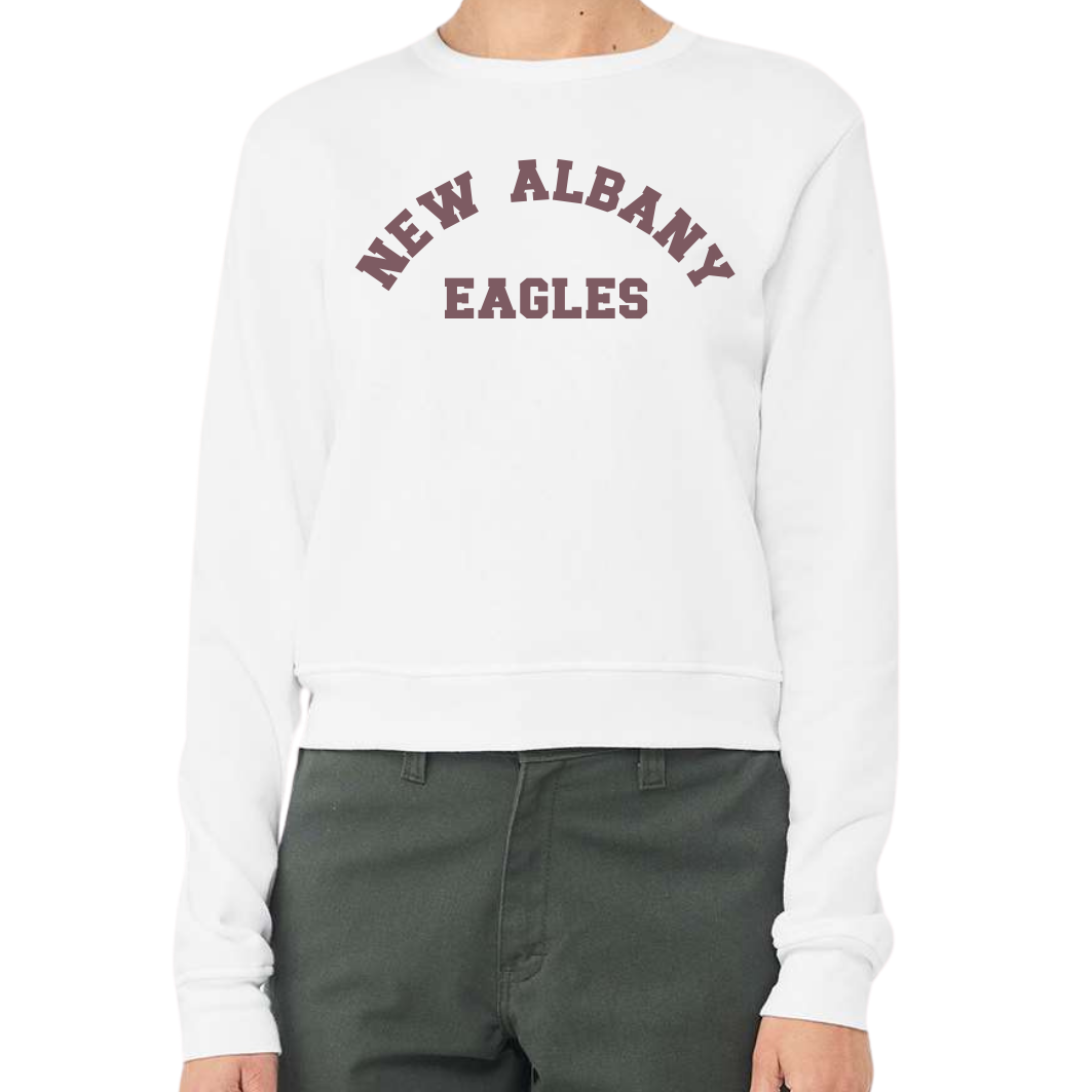 New Albany Eagles Varsity Print Sponge Fleece Crew Sweatshirt