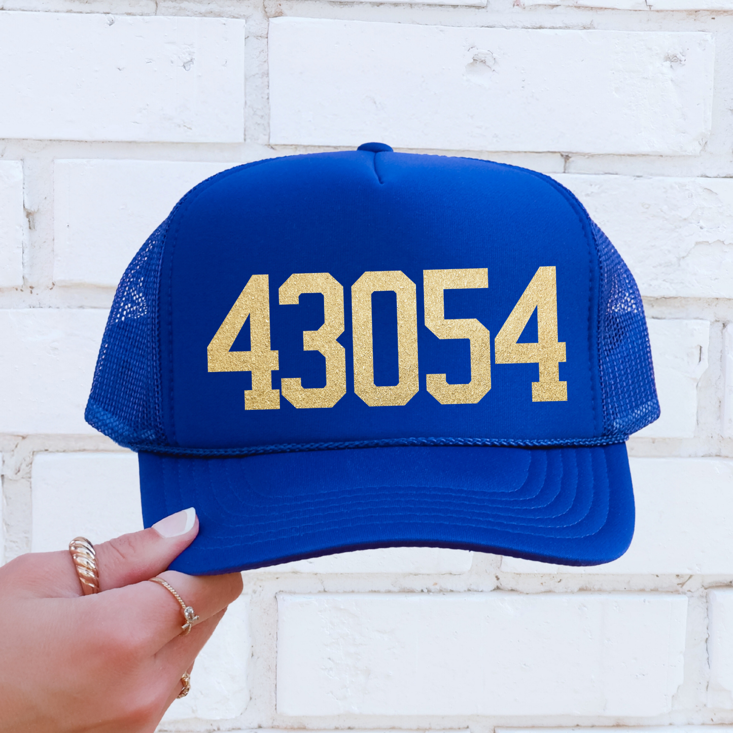 PATRIOTIC: 43054 Gold Foil Foam Trucker Hat
