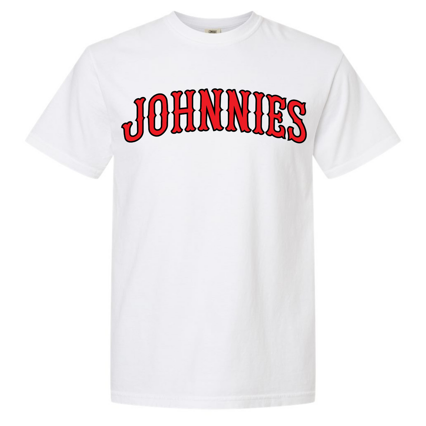 JTB: Johnnies Retro Font T-Shirt