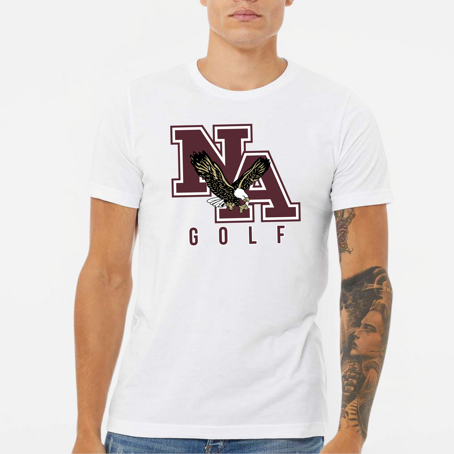 NAGOLF: Triblend T-Shirt