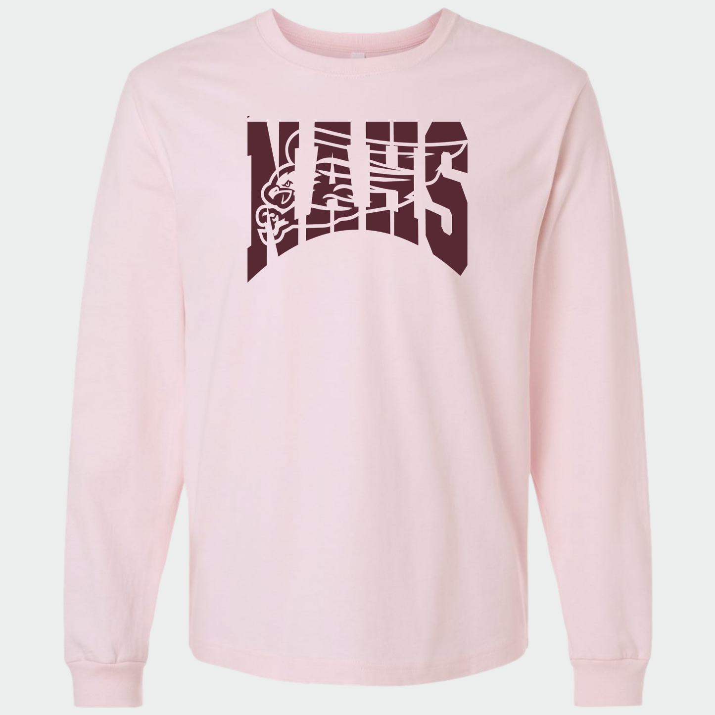NAPTO: NAHS Eagle Knockout 6oz Heavyweight Long Sleeve T-Shirt