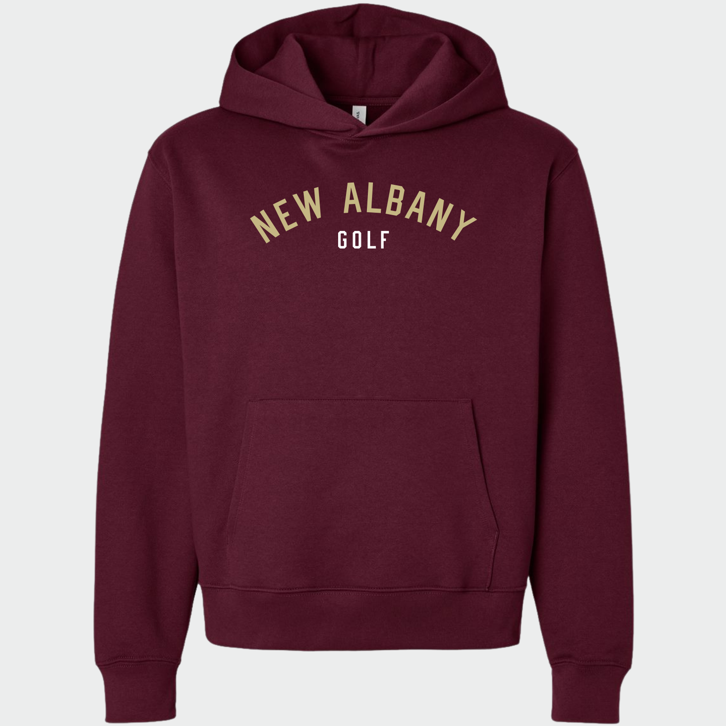 NAGOLF: New Albany Golf 10oz Heavyweight Hooded Sweatshirt
