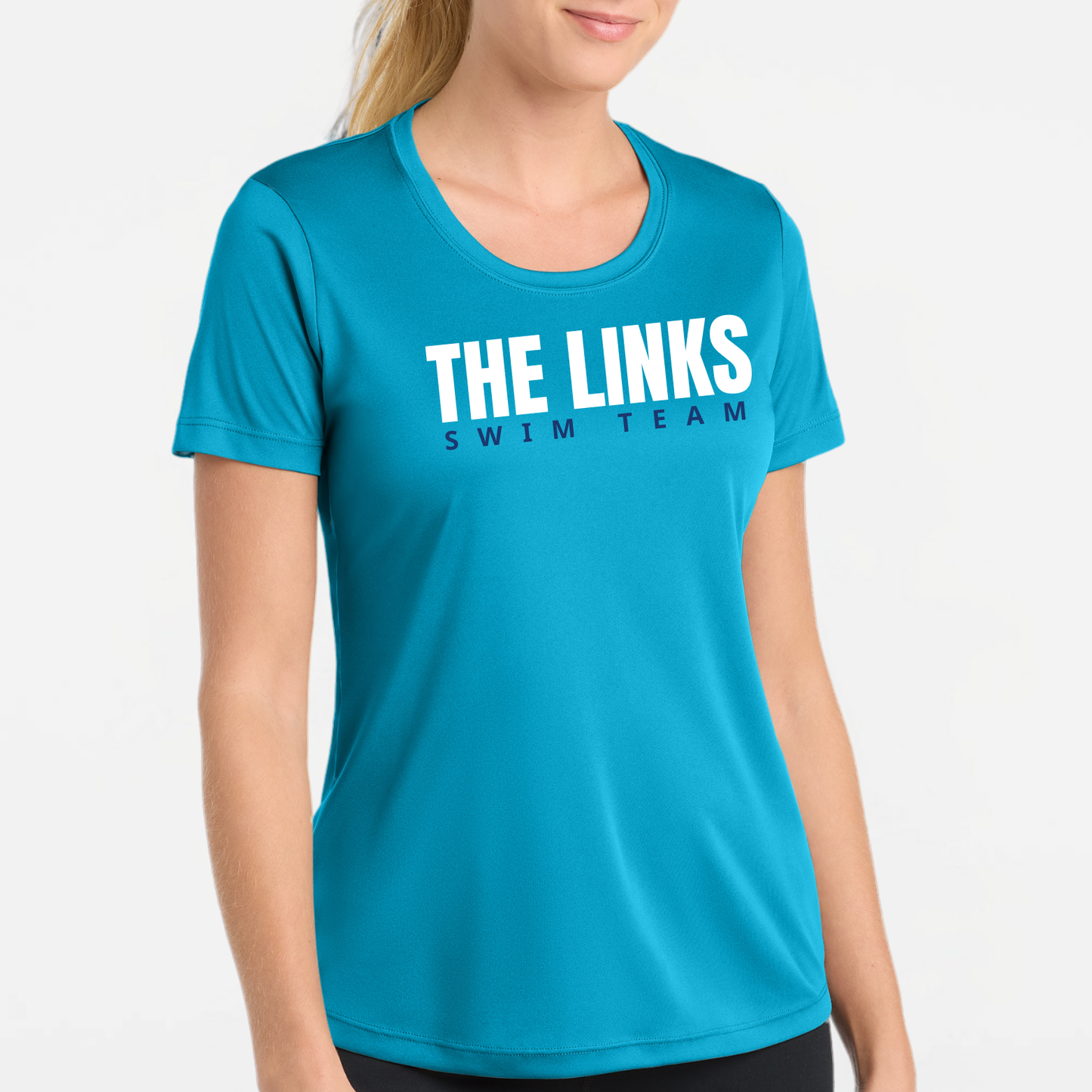 LINKSWIM: Women's Scoop Neck Tech T-Shirt