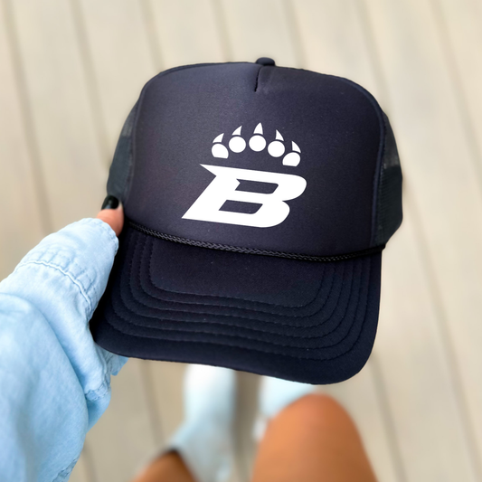 BRUINS: B-Claw Foam Trucker Hat