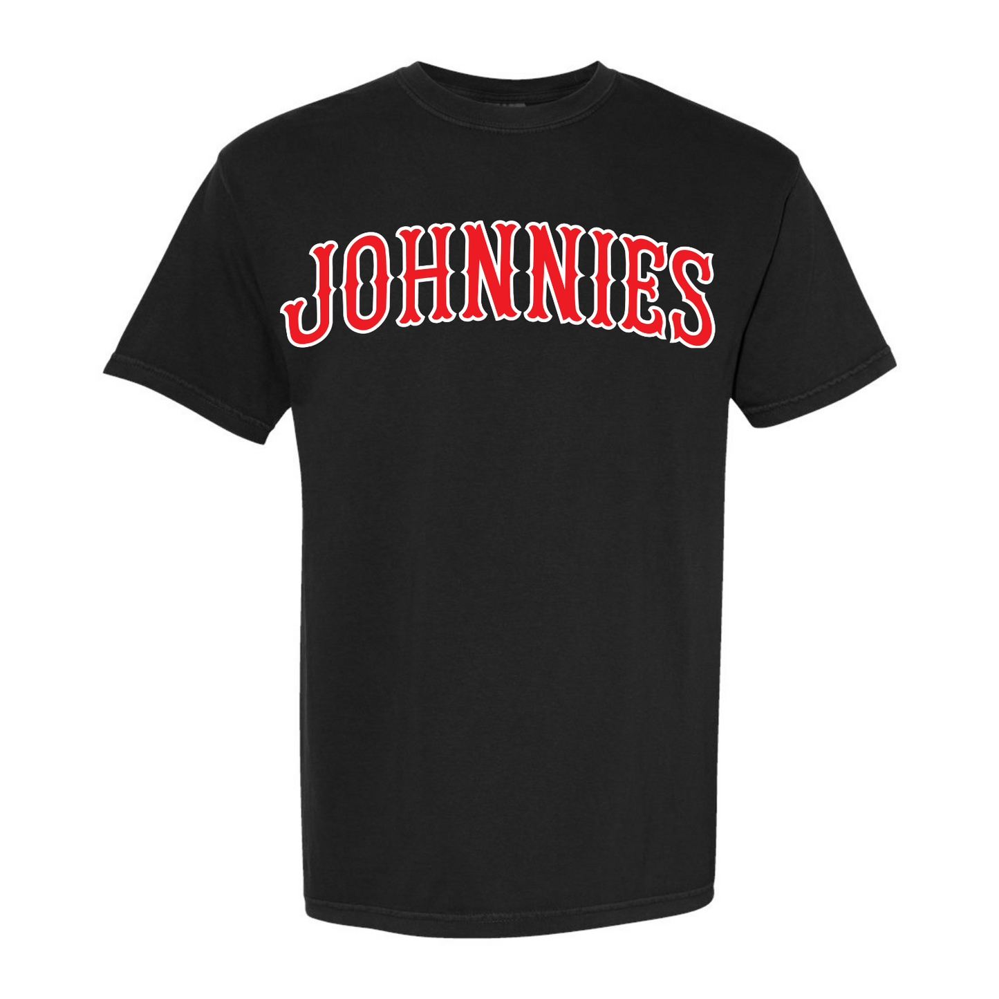 JTB: Johnnies Retro Font T-Shirt