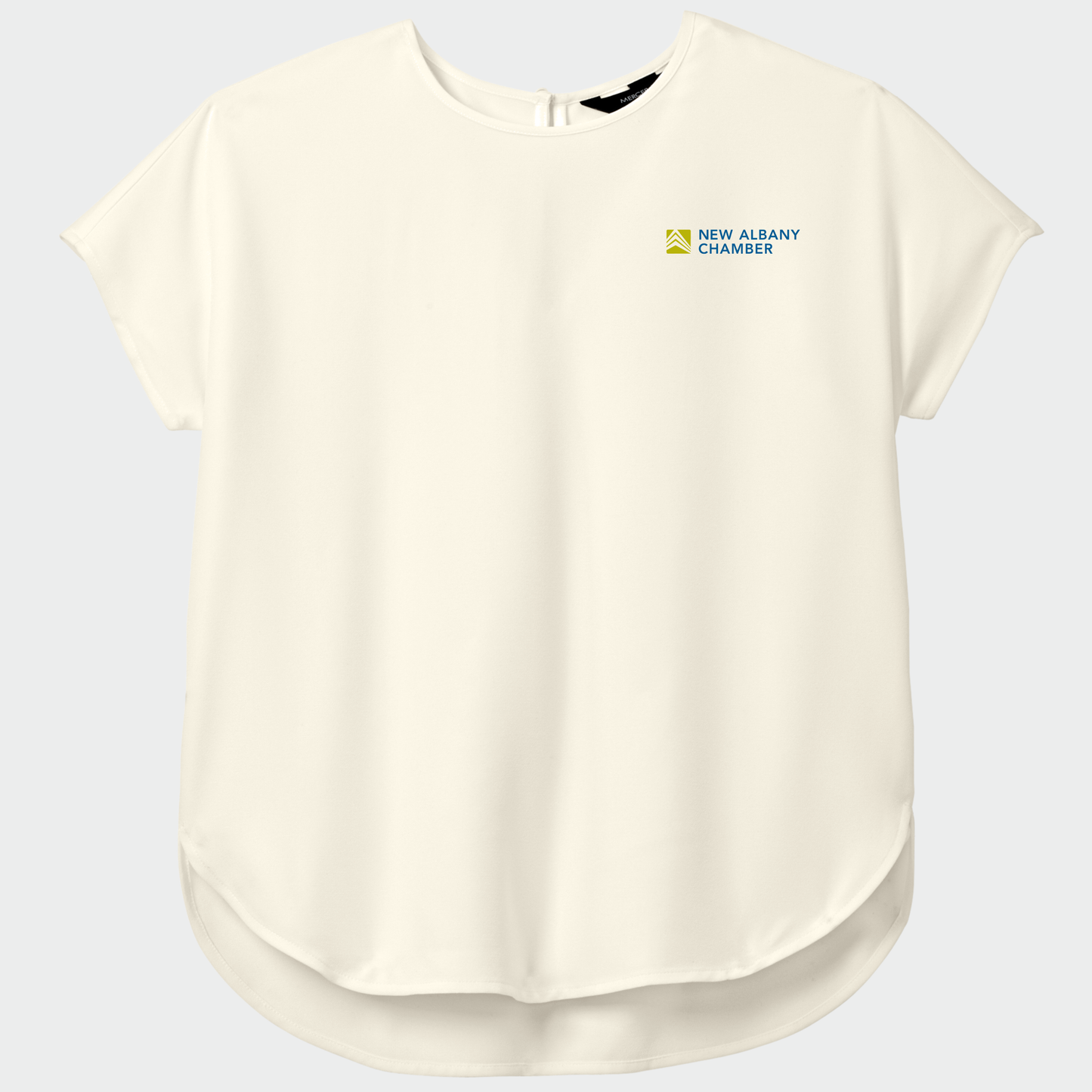 NA Chamber: Stretch Crepe Blouse