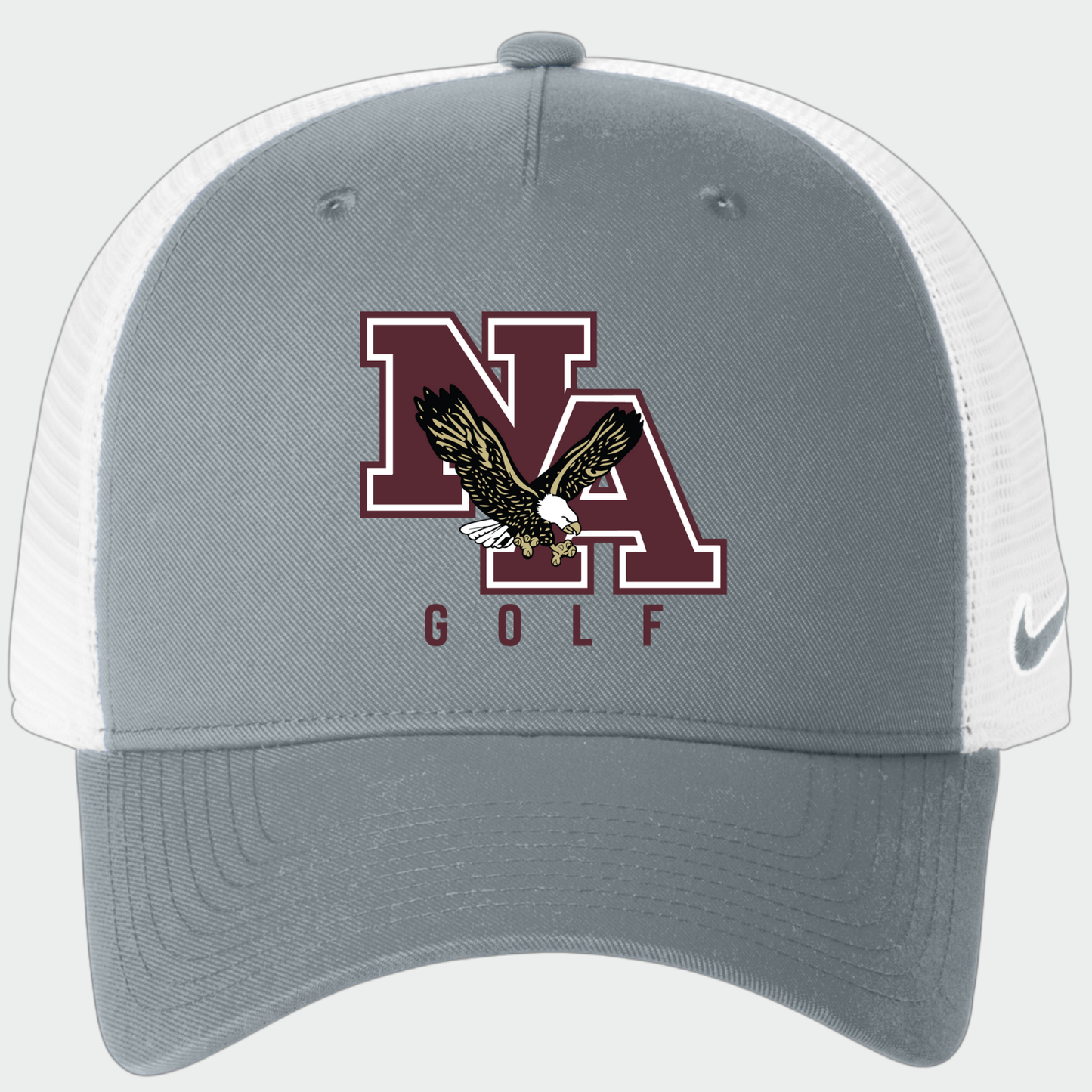NAGOLF: Structured Snapback Trucker Hat