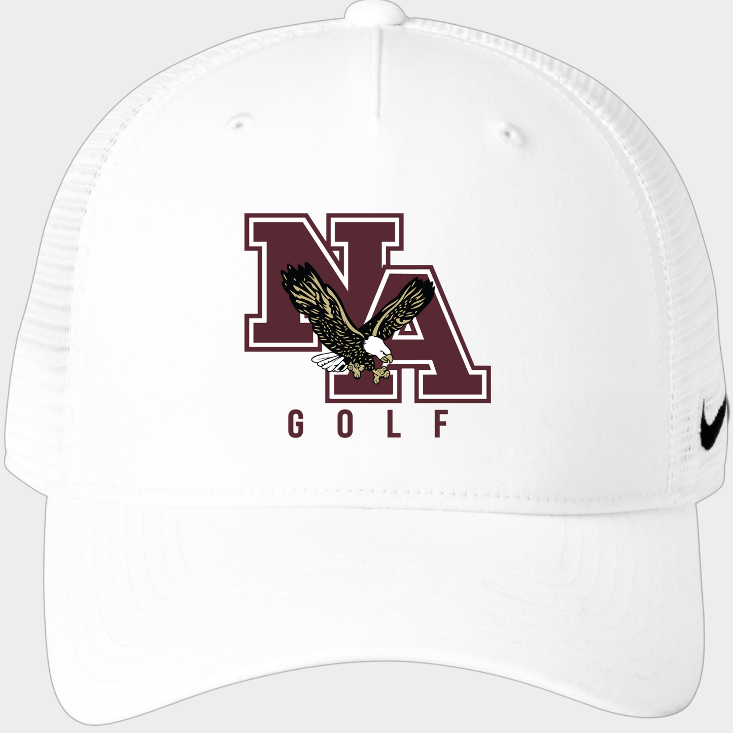 NAGOLF: Structured Snapback Trucker Hat