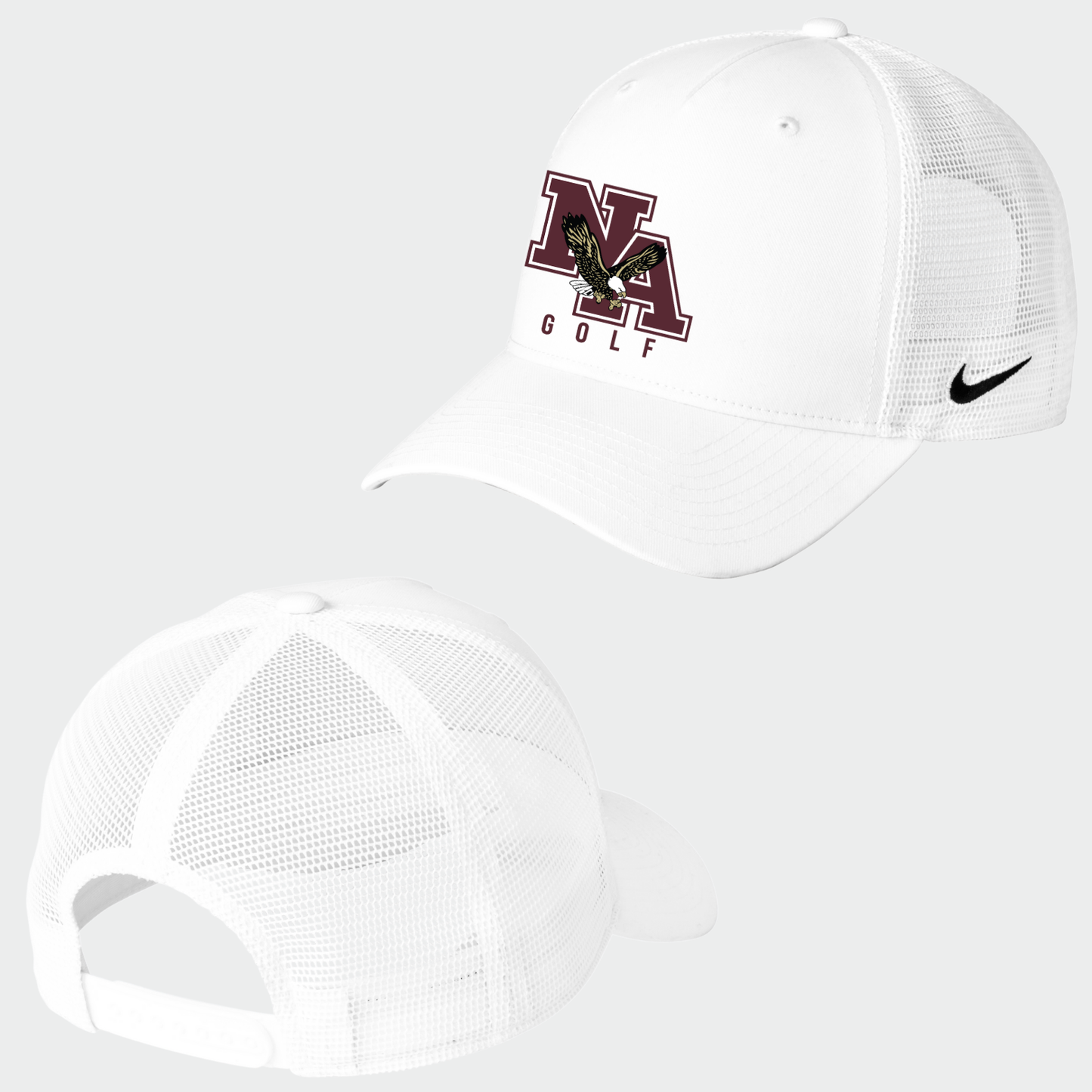 NAGOLF: Structured Snapback Trucker Hat
