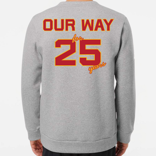 BRUINS: Swash *25 Years* Adidas Crew Sweatshirt