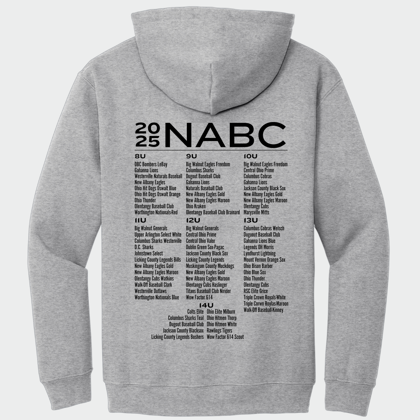 NABC PRESALE: Hooded Sweatshirt