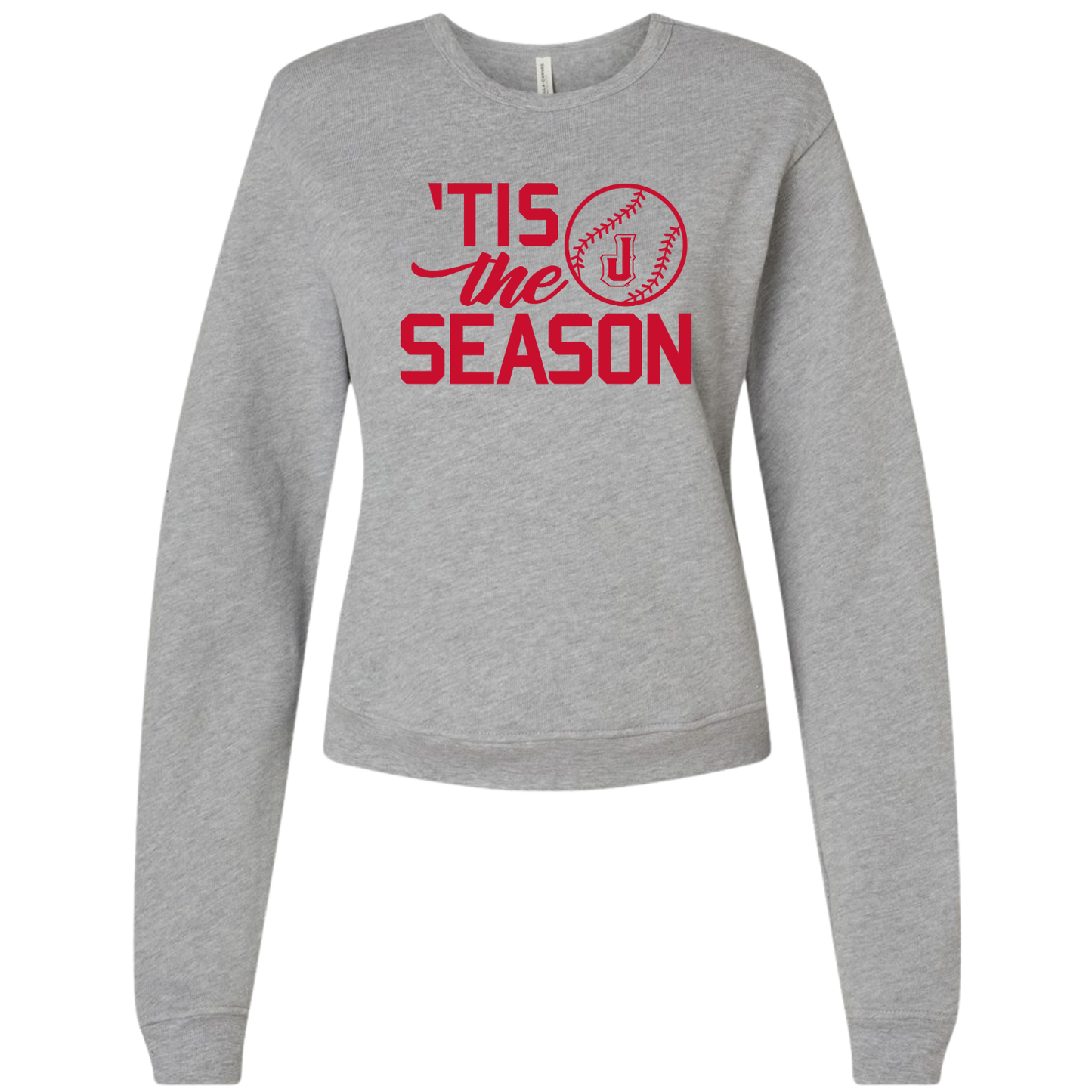 JYAA: Tis The Season Baseball + Softball Women's Sponge Fleece Sweatshirt