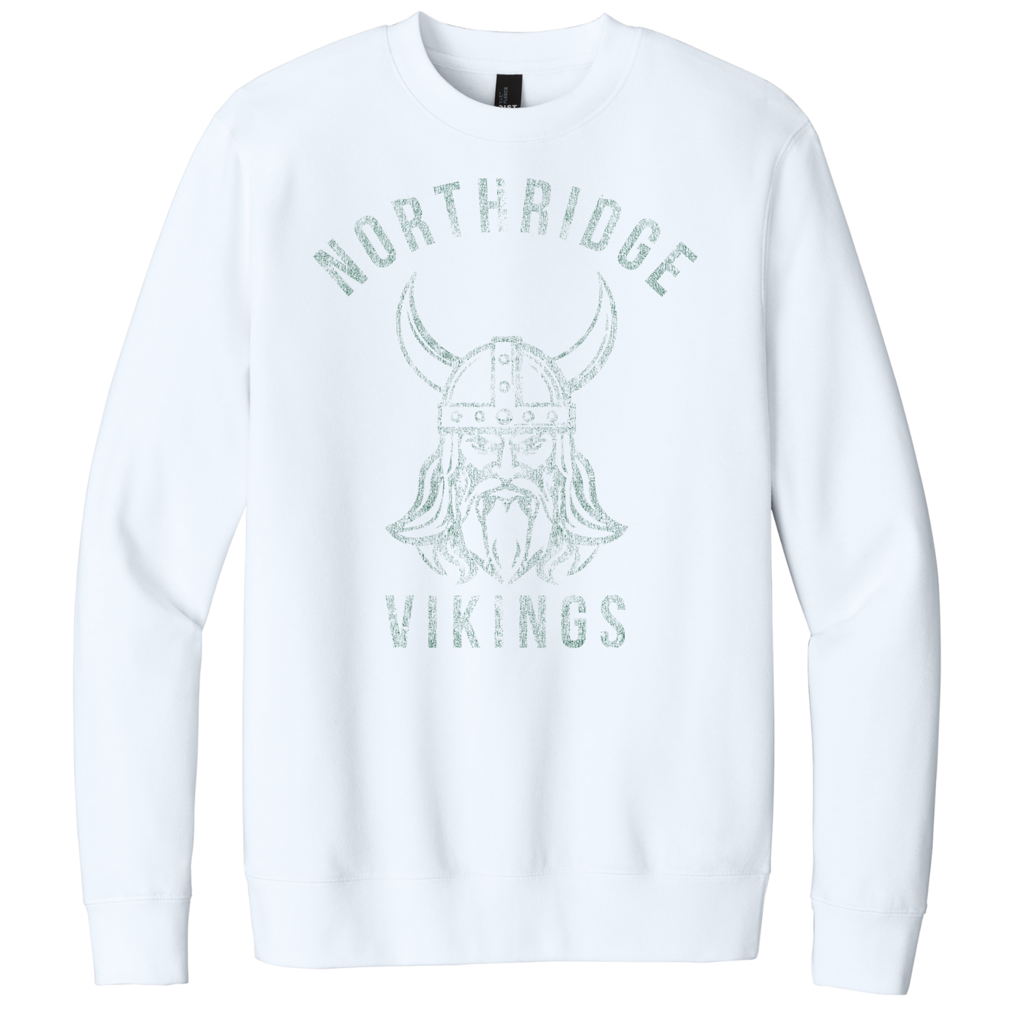 NRS: Northridge Vikings *Distressed Graphic* Crew Sweatshirt