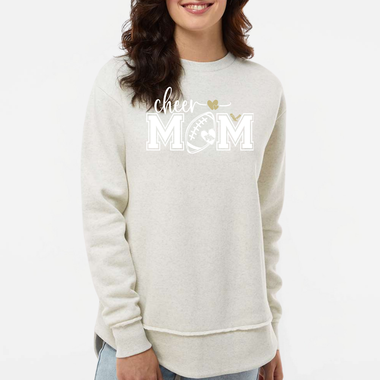 NAYCHEER: Football Cheer Mom Women's Weekend Sweatshirt