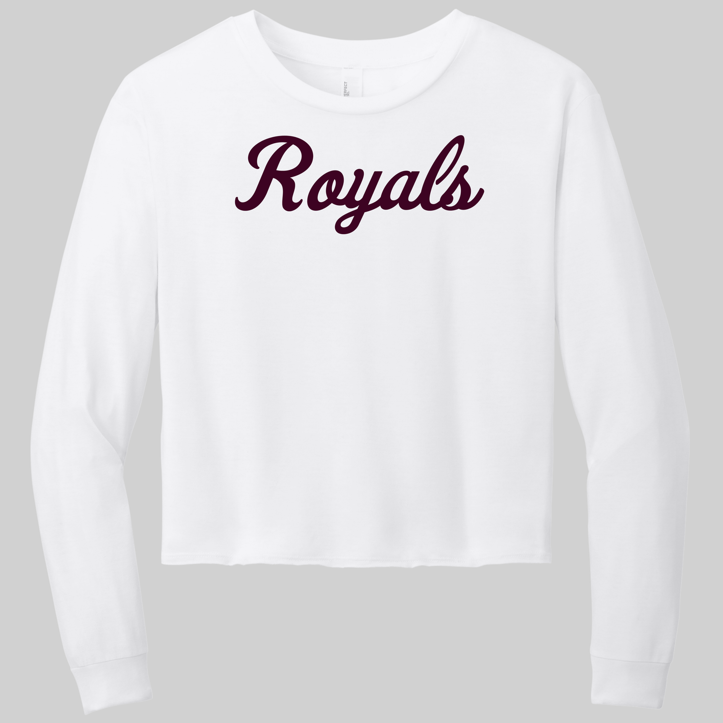 TCR: Royals Script, Women's Triblend Midi Long Sleeve Tee