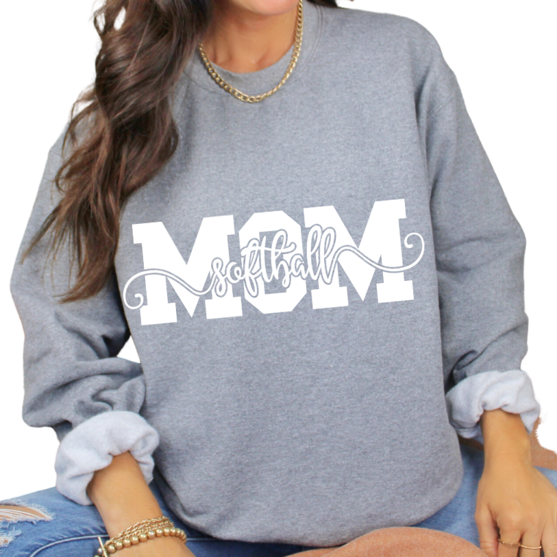 Softball Mom Sweatshirt