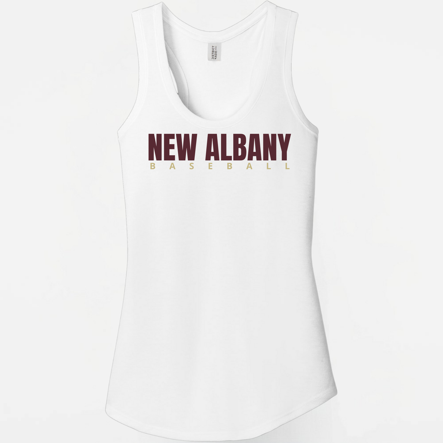 NA Baseball: Women's Triblend Tank Top