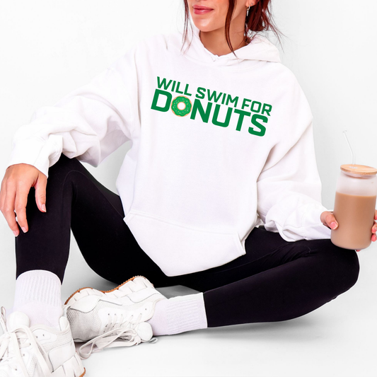 PTAC: Will Swim For Donuts Hoodie