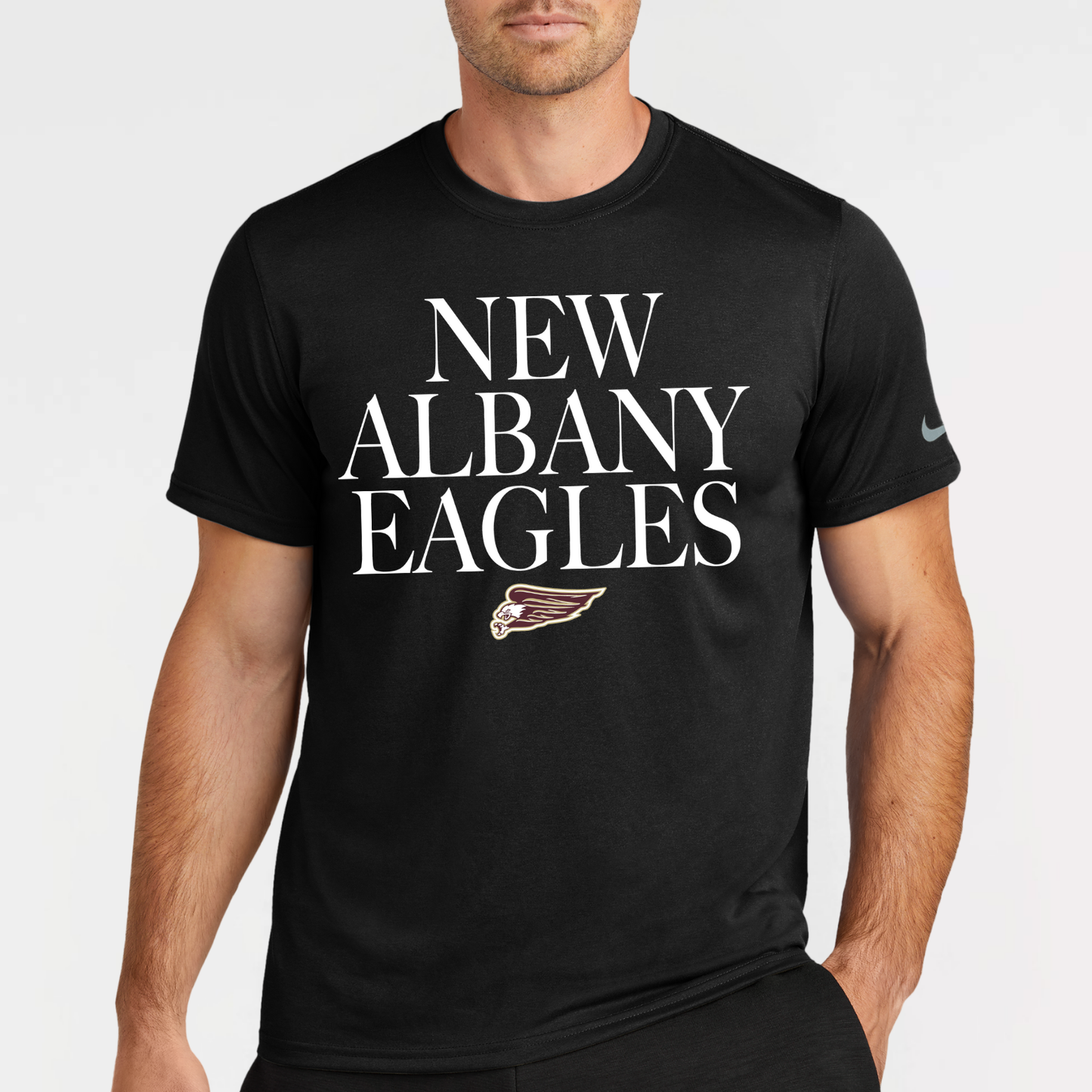 NAPTO: Classy New Albany Eagles Dri-Fit T-Shirt